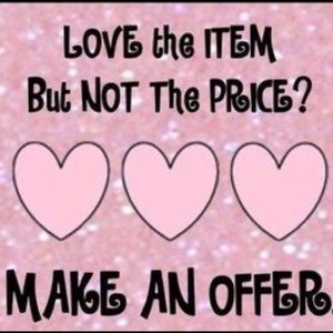 Love the item not the Price Make me an Offer